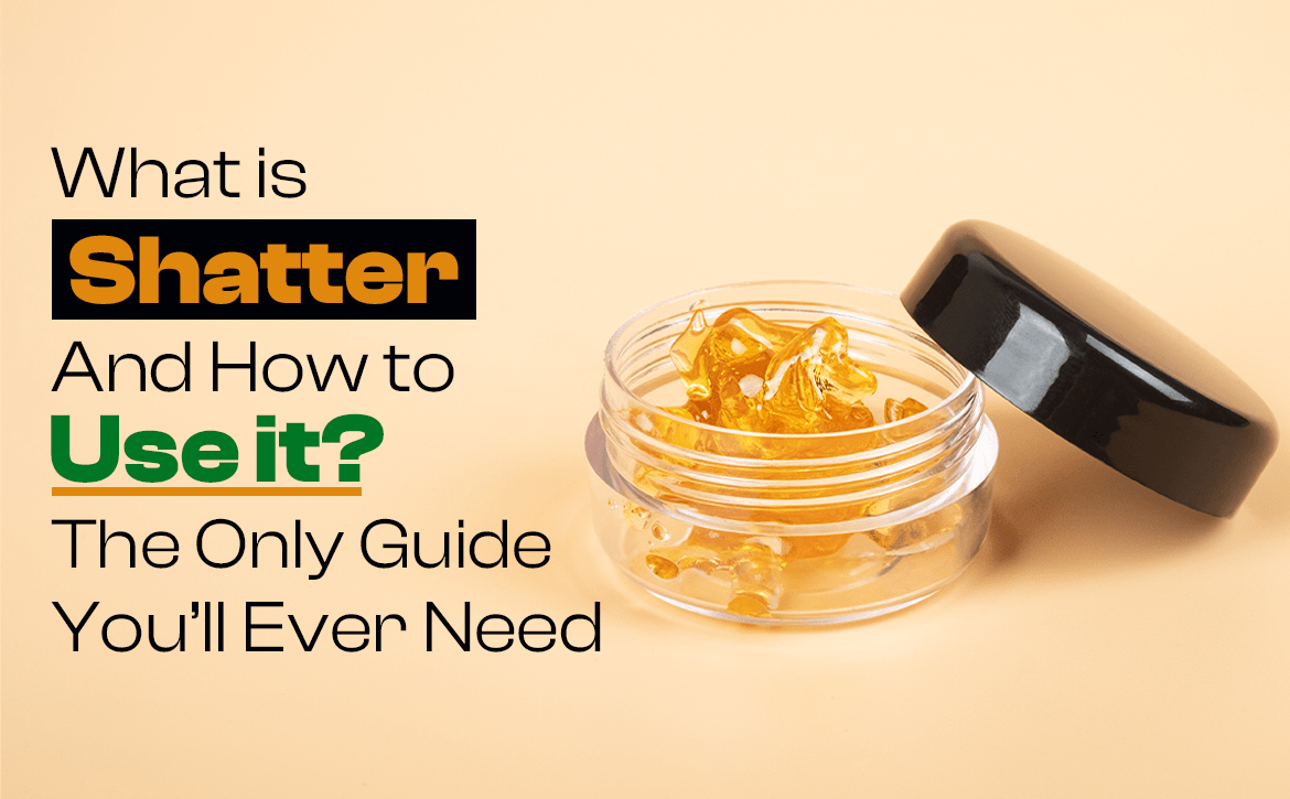 New to Cannabis and want to know what shatter is? This blog will guide you to its details.